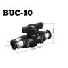 Hand Pneumatic Valve Black BUC Fitting Manual Switch Quick Joint Connector
