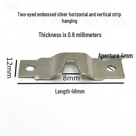 

Silver Horizontal & Vertical Hanging Hook Frame Accessories