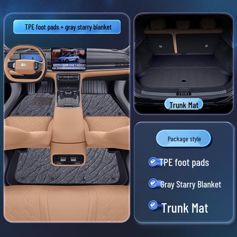 Galaxy A7 TPE2025 Geely Car Floor Mats - Interior Modification Accessories