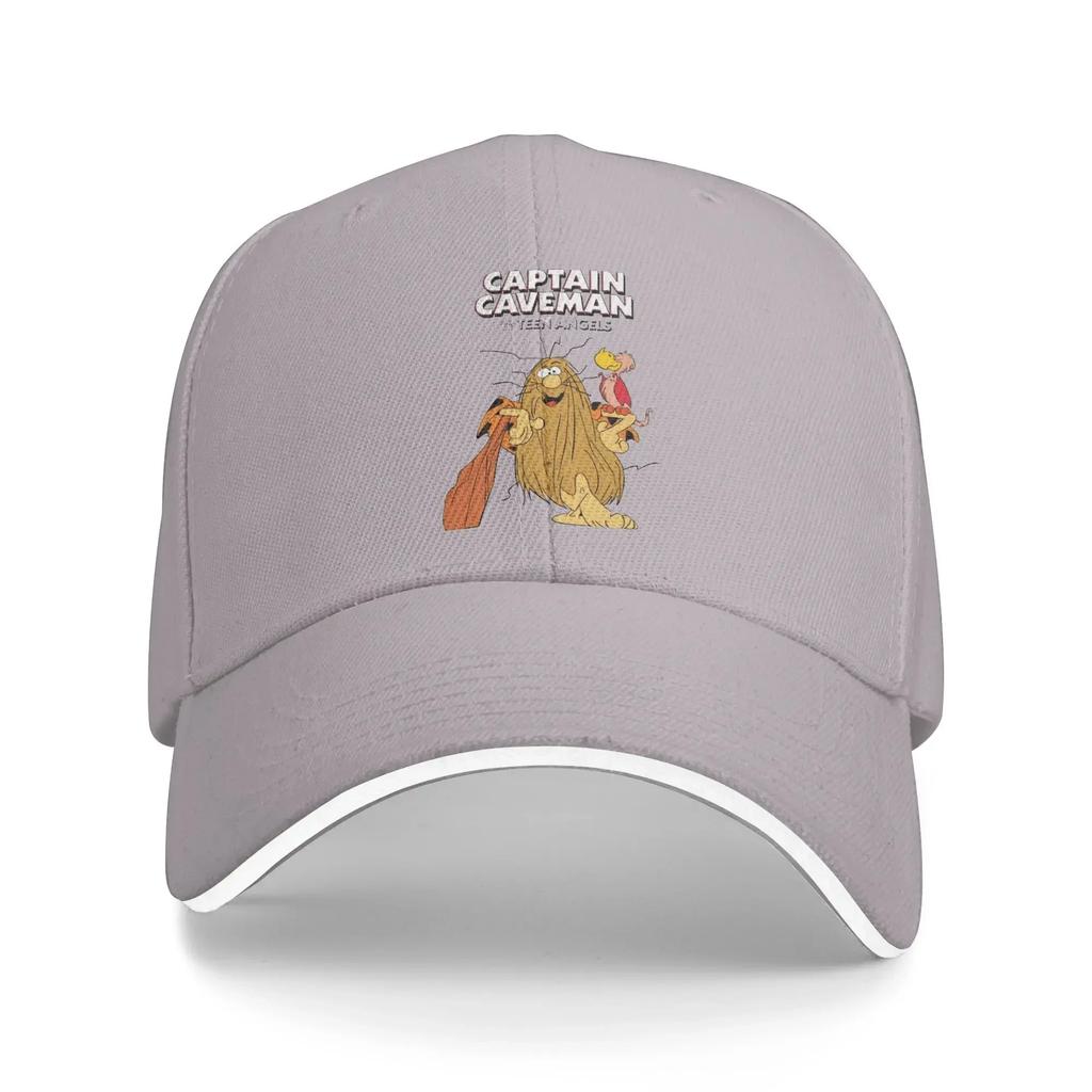 Captain CaveUnisex Cavey Movie Cartoon Baseball Cap  Street Style Trucker Hat Spring Women Unisex Kpop Rock Baseball Caps