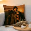Cushion Cover  Linen  SkinFriendly Soft Decorative Case For Sofa Home Decor Hot Game DDeath Stranding Pillow cover