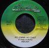 Disque 7 pouces ABIJAH Pas de Don Pas de Bavardage AUCUN FarmLand Record Jamaïque Reggae Ska Dub Occasion