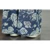 Dimanaf 2025 New Summer Basic Elastic Jeans Pants Floral Printing Women Loose Denim Trousers Casual Wide Leg Pants