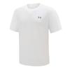 Under Armour Road Trip Series Sun Protection Sports Round Neck Short Sleeve T-Shirt Men Tops Mist-White 14315261-0036