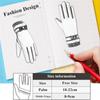 Leder Dick Thermisch Trendig Touchscreen Fäustlinge Vollfingerhandschuhe Damen Handschuhe Winterhandschuhe