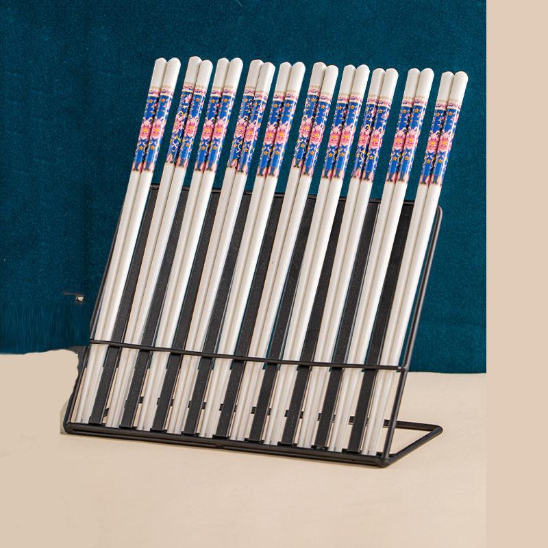 5 Pairs /10 Pairs High-end Prevent Mold High-temperature Resistant Ceramic Chopsticks High-end Hotel Chopsticks Household Chopsticks