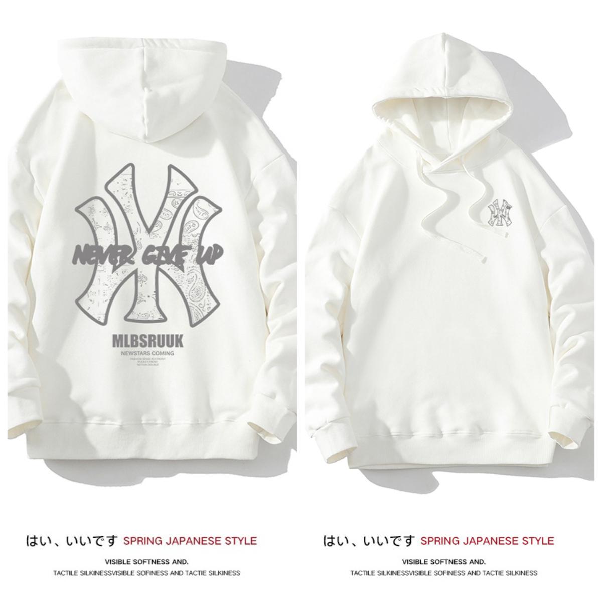 

New hooded sweatshirt for women in spring and autumn, new American fashion brand early autumn top, co branded pullover, versatil S