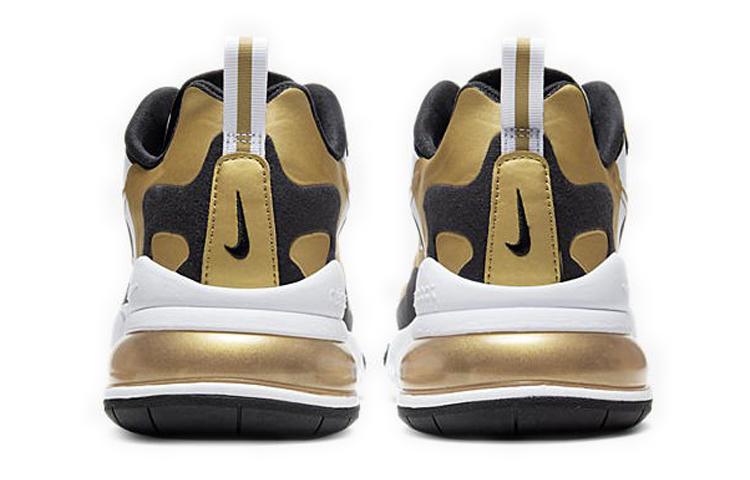 Nike Air Max 270 React White Metallic Gold CW7298-100