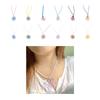 Trend Niche Sweet Flower Pendant Collarbone Chain Temperament Simple Neck Chain Adjustable Braided Wax Rope Necklace