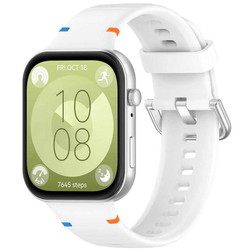 Original Silicone Strap For Huawei Watch Fit 4 Fit 4pro Smartwatch Sport Bracelet Replacement Wristband For Huawei Fit 3