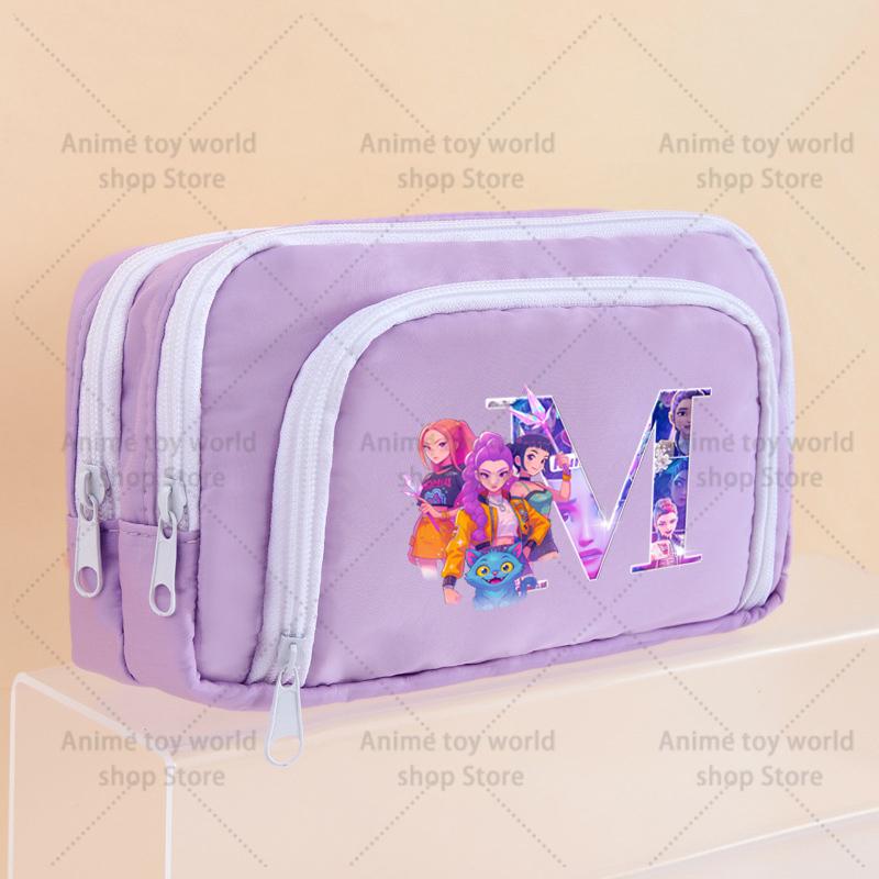 Kpop Dämonenjäger Federmäppchen Cartoon Kawaii Mädchen Stiftebox Stifthalter Tasche für Schüler Schulanfang Schreibwaren Geschenkartikel