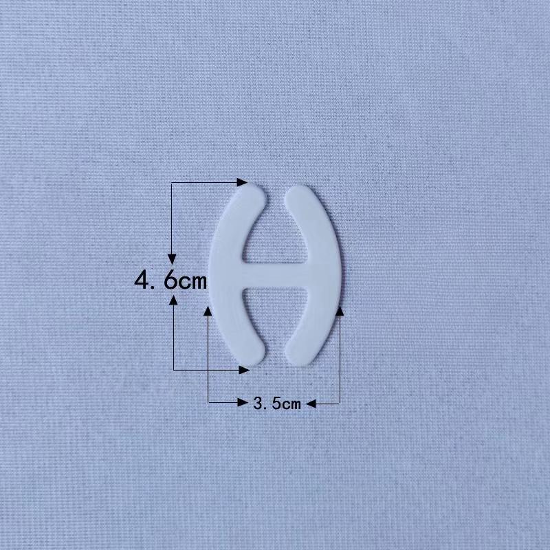 Unsichtbarer BH Rutschfeste Schnalle Schulterträger, Unterwäsche-Zubehör, Überkreuz-Rutschfest, Unsichtbarer Fixator, Verschiedene Formen von Clips