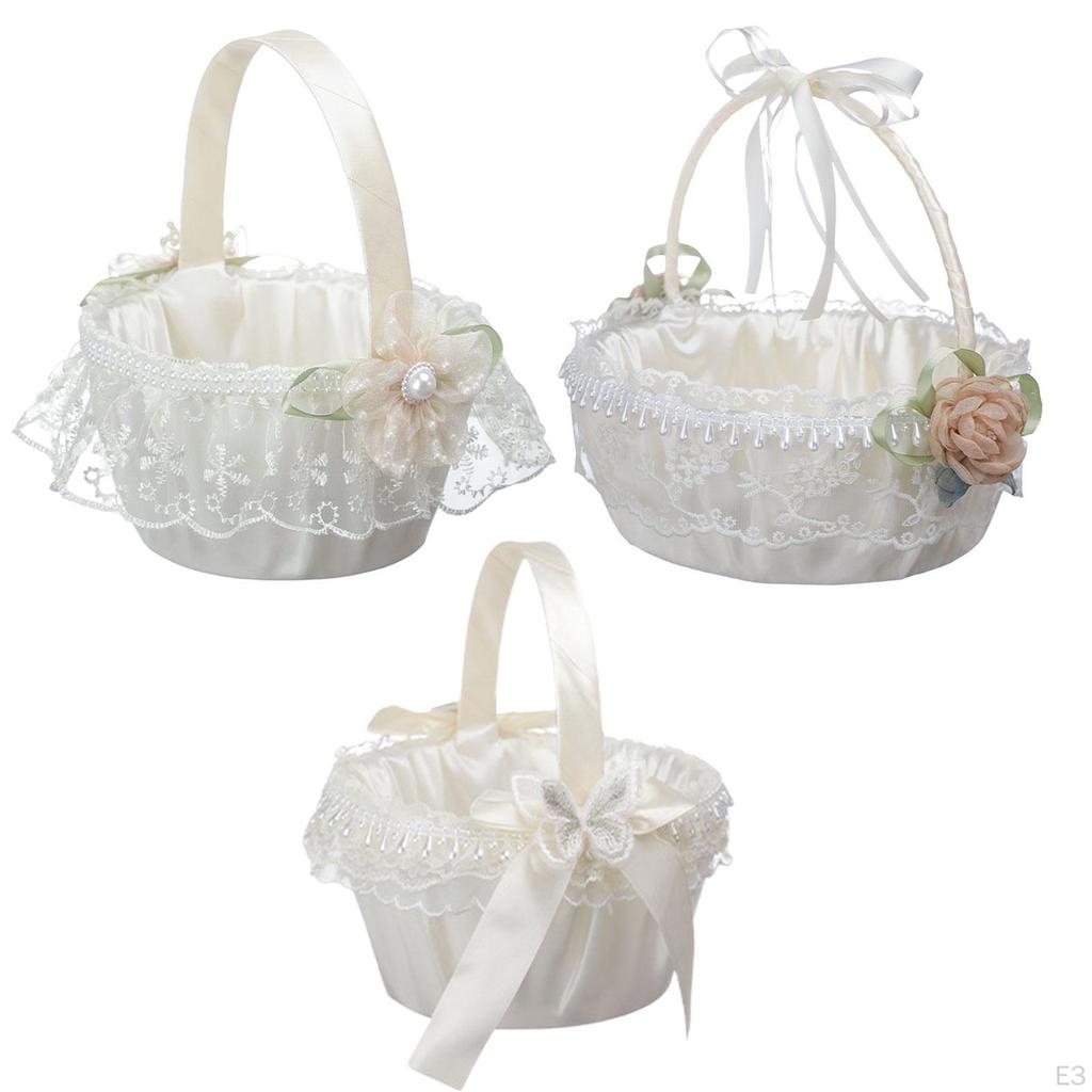 Elegant Wedding Basket for Romantic Occasions