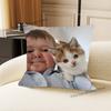 Cuscino Meme Divertente di Hasbulla Magomedov per Camera da Letto, Auto, Caffetteria, Stanza e Salotto Copricuscino Decorativo per Divano