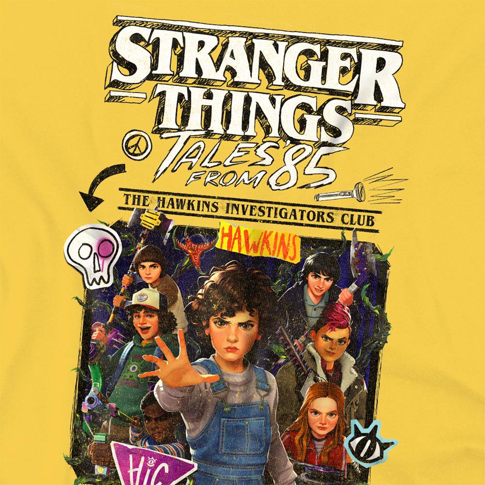 Stranger Things: Tales from Â´85 Unisex Adult Group Poster T-Shirt