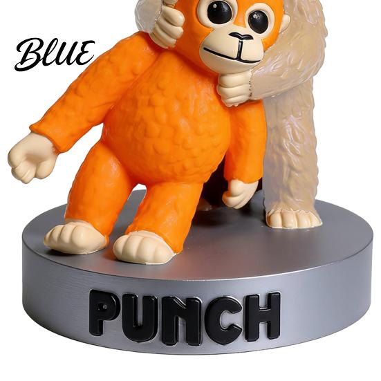 Office Desk Monkey Ornament Figurine 3D Printed Cute Holding Plush Toy PLA Material Desktop for Living Room Bedroom Tabletop Decoration Small