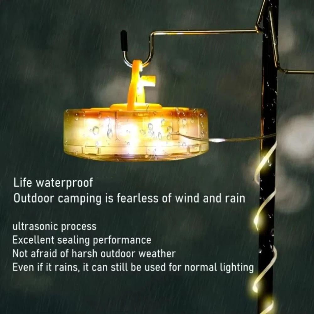 5 Modes Tent String Lights LED Lamp Waterproof Tent Light Portable Camping Lantern  Dining Party