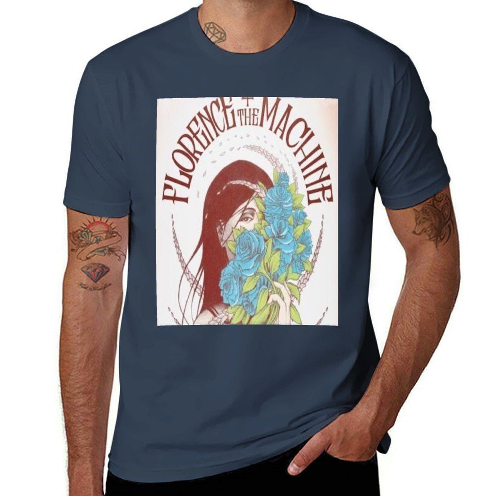 Florence and the machine band TShirt Unisex t shirts for Unisex casual cotton tshirt 100 TShirt S