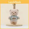 Cute Animal Plush Bear Toy With Short Plush Material For Children And Backpack Accessory