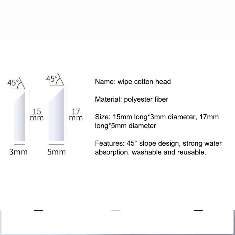 1Pc Aluminum Alloy Panel Line Eraser Wipe Stick W 3Pcs Of 3Mm Wiping Cotton + 3Pcs Of 5Mm Wiping Cotton Model Wipping Cleaning