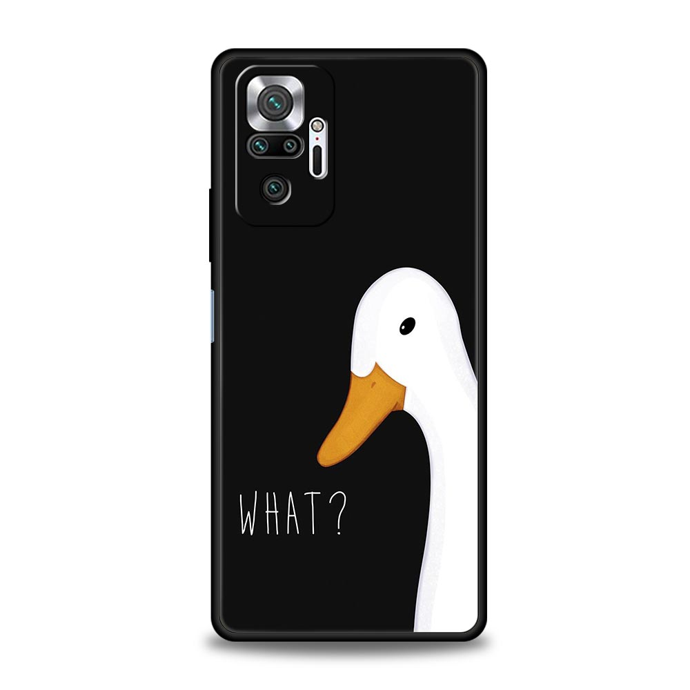 

Phone Case Cover for Redmi 14C 10C Note 15 14 13 12 10 11 Pro Plus K40 5G Soft TPU Shockproof Fundas Shell Cute Goose Duck Game Redmi 14C