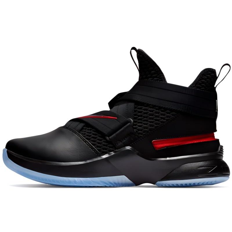 Nike LeBron Soldier 12 FlyEase Black Red Men s AV3812-004 EU 42