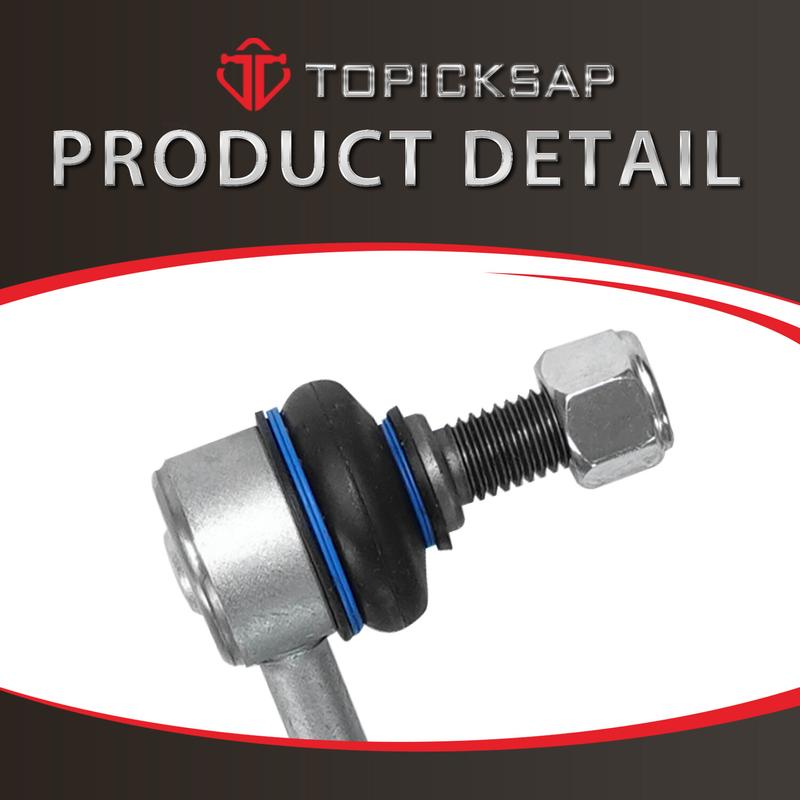 TOPICKSAP 2Pcs Front Sway Bar End Link for Buick Enclave Chevrolet Traverse GMC Acadia Saturn Outlook 2008-2017 K750155