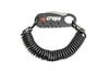 Crops Compact Wire Lock Q3 3mm X 1800mm 3-Digit Dial CP-SPD08-01 Black