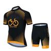 2026 Cycling Suit Tour De France Summer Short Sleeve Suit Mountain Bike Race Cycling Suit