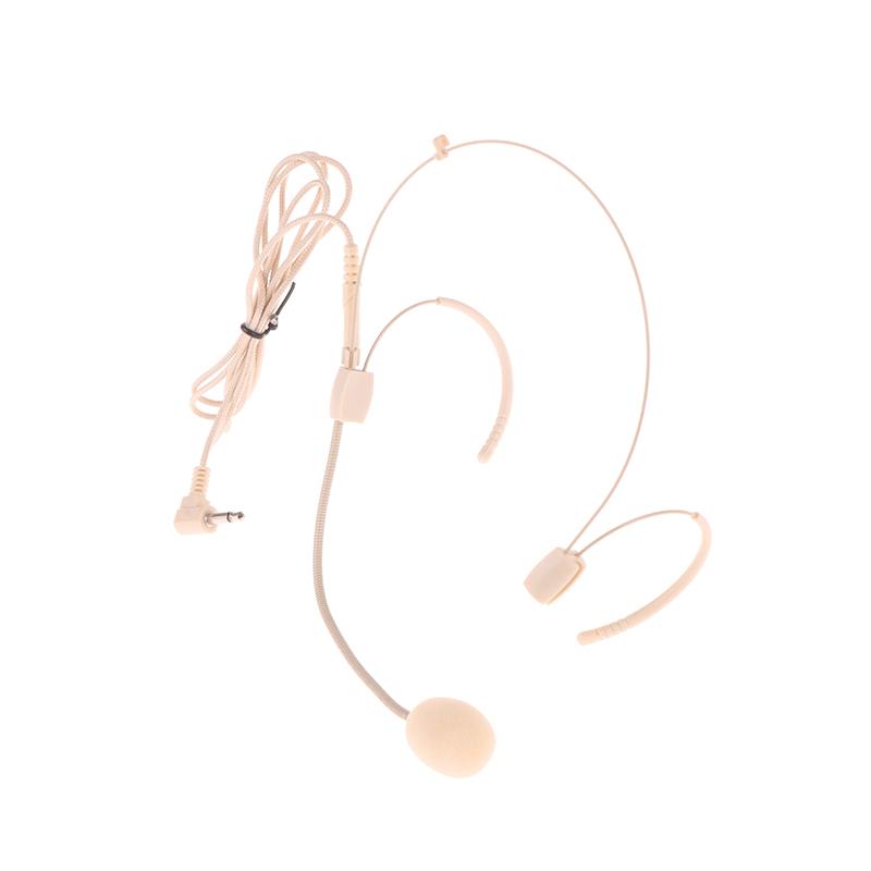 3,5 mm Tragbares am Kopf montiertes Ohrbügel-Kabel-Headset mit Mikrofon und Lautsprecher für Sprachunterricht, Konferenz, Bühnenauftritt