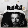 Johnny Depp Series Comforter Bedding Set Duvet Cover 3d Bedding Fashion Design Decoration King Duvet Cover Set Double Bed Set