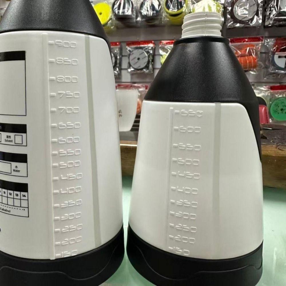 650ML/900ML Gießkanne Verdickt Säure-Lauge-Beständig Kunststoff Sprühflasche Super Feiner Nebel 360° Rundum Sprüh