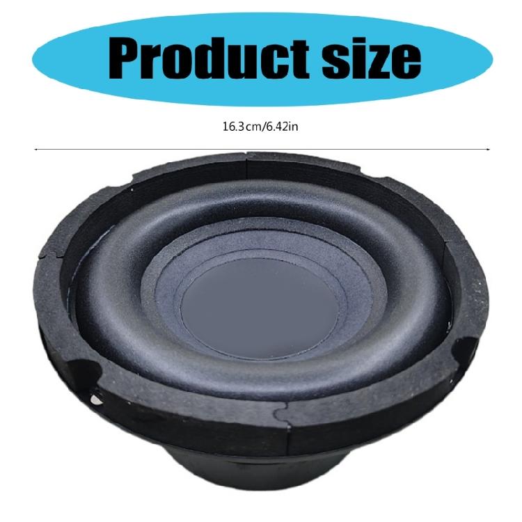 4Ohm 6.5inch Speakers Subwoofer Car Stereo Speakers Vehicle Door Music Stereo Full Ranges Frequency Subwoofer Loudspeaker
