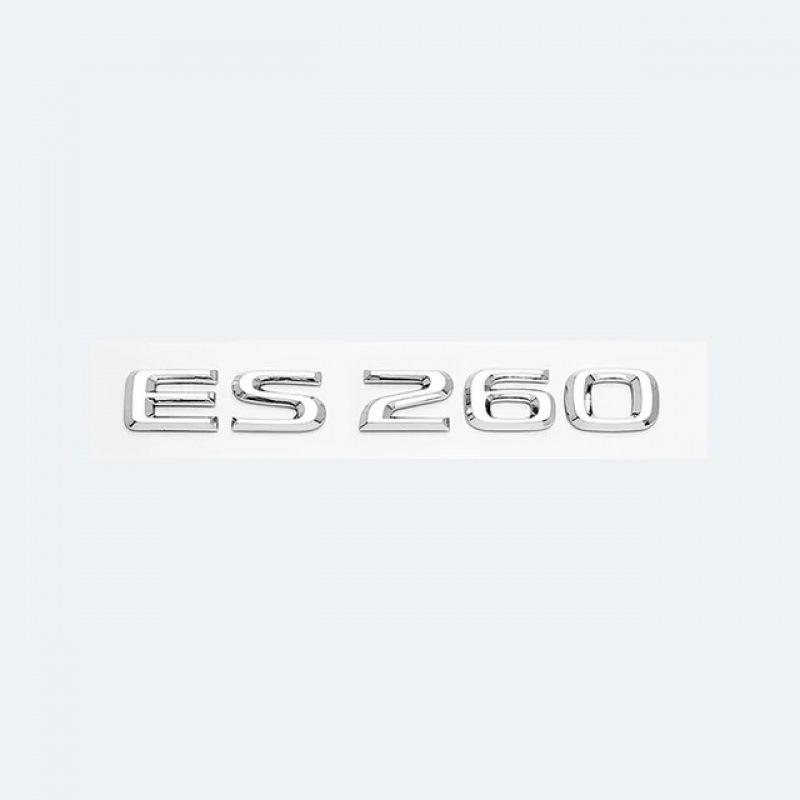 Lexus ES200/260/300/350 Emblem Sticker Car Badge Displacement Lettering