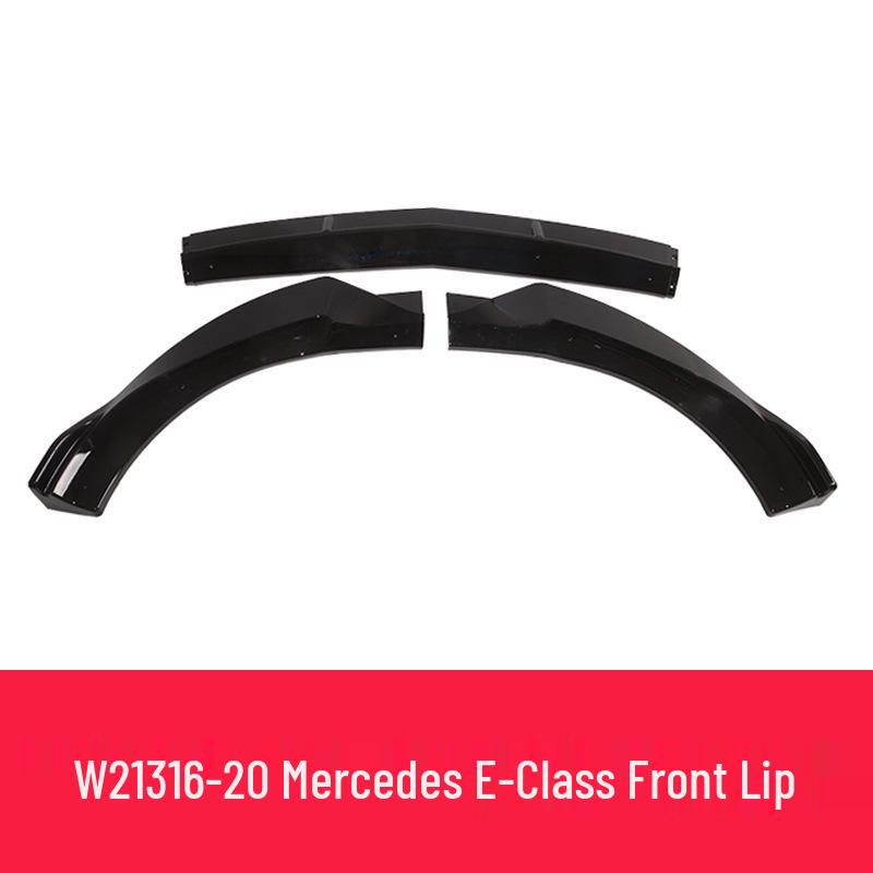 

17-20 Mercedes-Benz E-Class W213 Передний сплиттер и Защита комплекта обвеса Matte Black