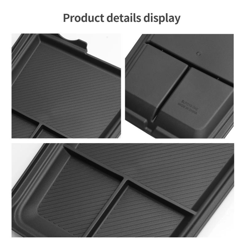 For Leapmotor C10 2024 2025 Car Interior Accessories Storage Tray Organizer Case Center Console Lower Storage Box