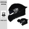 DOT Approved Men Flip Up Motorcycle Helmet Dual Lens Flip Up Helmets Four Seasons Full Face Moto Helmet Double Lens Modular Helm