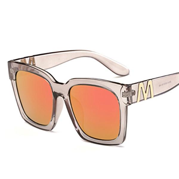 

Солнцезащитные очки Модные очки с большой оправой Ретро солнцезащитные очки Квадратные солнцезащитные очки D016