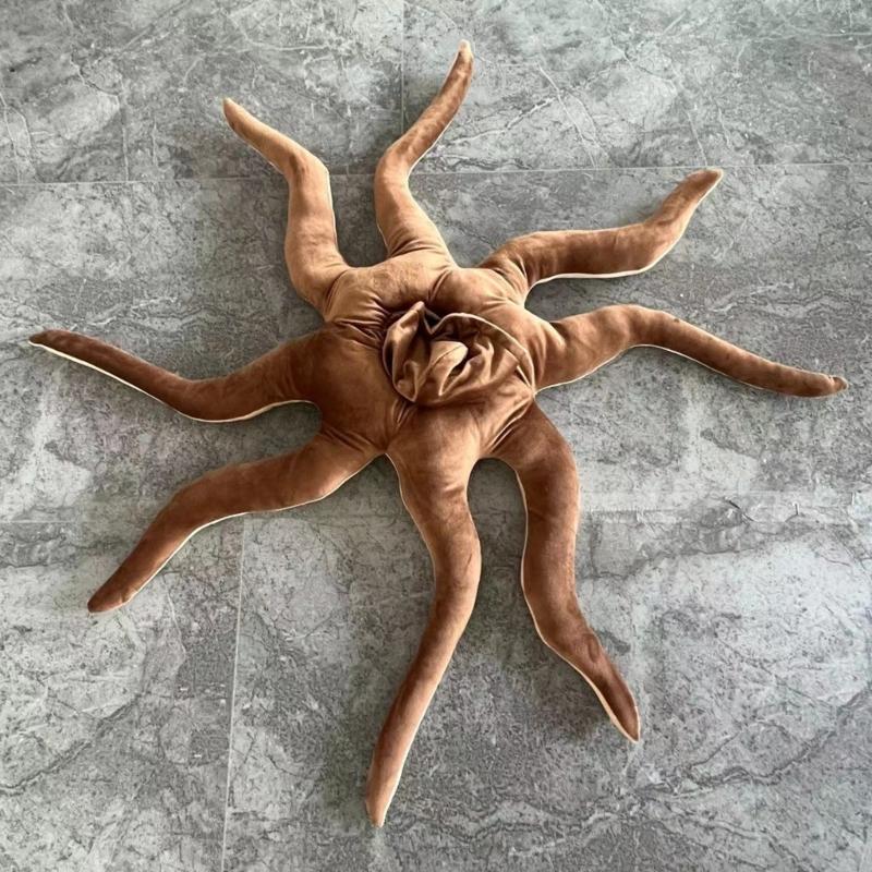 51in Plush Doll Stuffed Animal Octopus Pillow Toy Novelty Cosplay Party Costume Toy Infant Photo Shooting Props Headgear