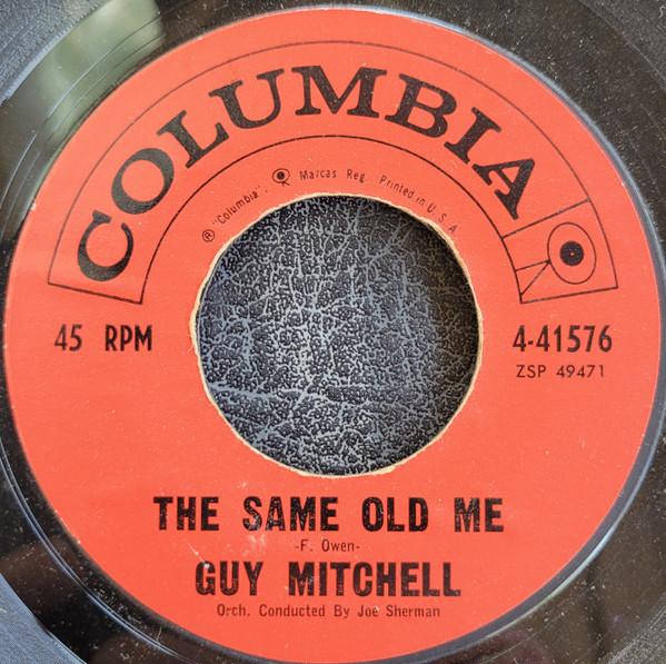 

7inch Record GUY MITCHELL - Same Old Me 441576 COLUMBIA 1960 US Rock Used
