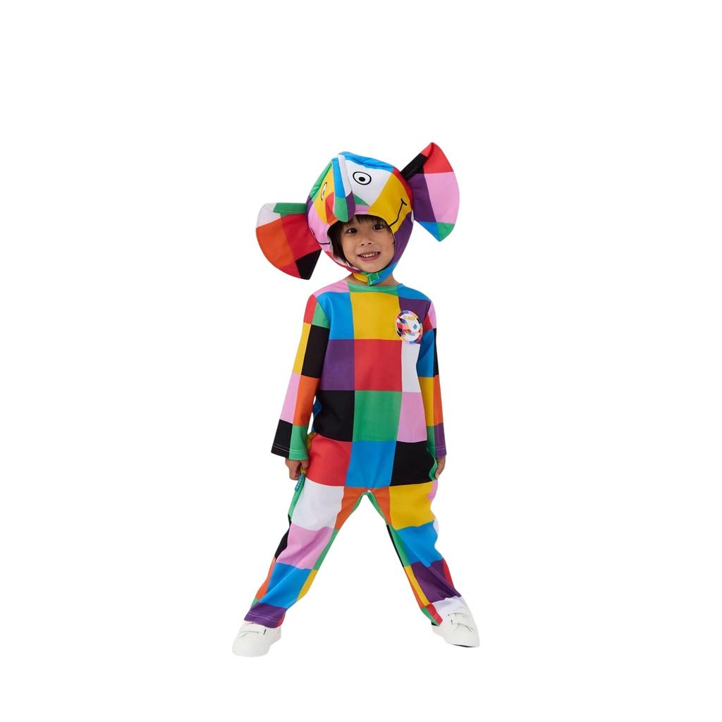 Elmer The Elephant Childrens/Kids 3D Costume