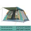 Quick-Open Anti-Storm Camping Tent with Sun Protection
