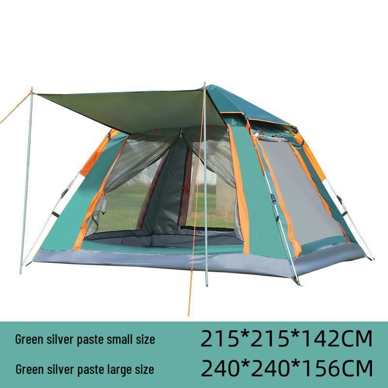 Quick-Open Anti-Storm Camping Tent with Sun Protection