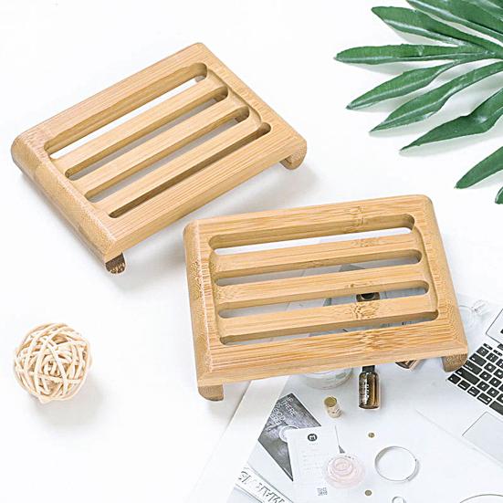 Streamlined Soap Tray Non-slip Hollow Design Prevent Mildew Soap Holder Bathroom Accessories