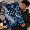 Inception D Texture Printed Poster Custom Vintage Metal Tin Plate Sign for Wall Art Modern Home Decoration Room Bathroom Decor