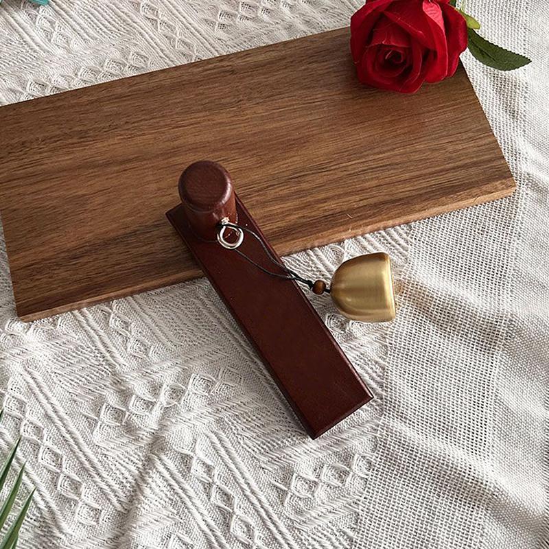 Wooden Door Bell Shopkeepers Bell Hanging Decorative Delightful Sound Door Opening Wind Chime For Business Garden Unique Gift