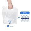 5/10l Portable Folding Water Bags Large Capacity Outdoor Travel Camping Water Container Water Storage Bucket