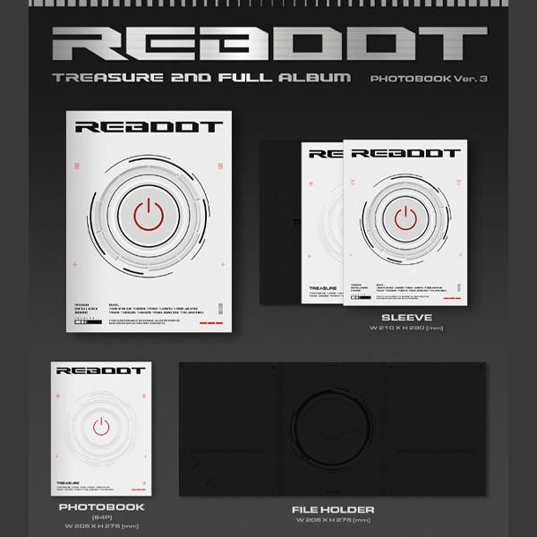TREASURE 2:a hela albumet [REBOOT] PHOTOBOOK VER.