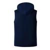 Men's Summer 2021 Fitness Hooded Vest - Casual Sleeveless T-shirt for Europe & America