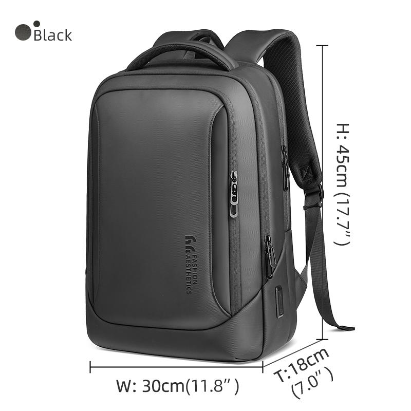 Hk Men'S Designer Laptop Bag Waterproof School Bags For College Boys Male Business Sports Travel Backpack Men With Usb Charging